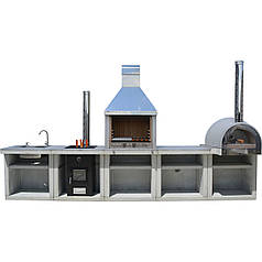 Камін-барбекю "Гарден Шеф" комплекс XL