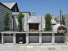 Камін барбекю зона "Гарден Шеф XL" лофт