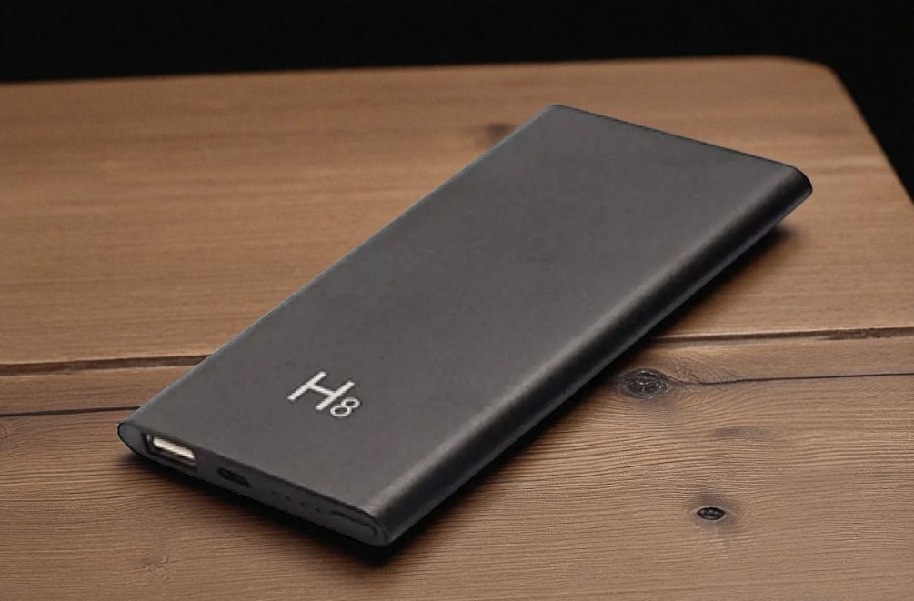 Powerbank камера WiFi H8 5000mAh відеоспостереження HD 1080p з датчиком руху нічним баченням чорна компактна для дому, фото 1
