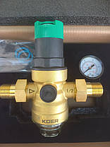 Редуктор тиску з фільтром тонким очищенням та манометром Чехія KP.1243 - 1", фото 3