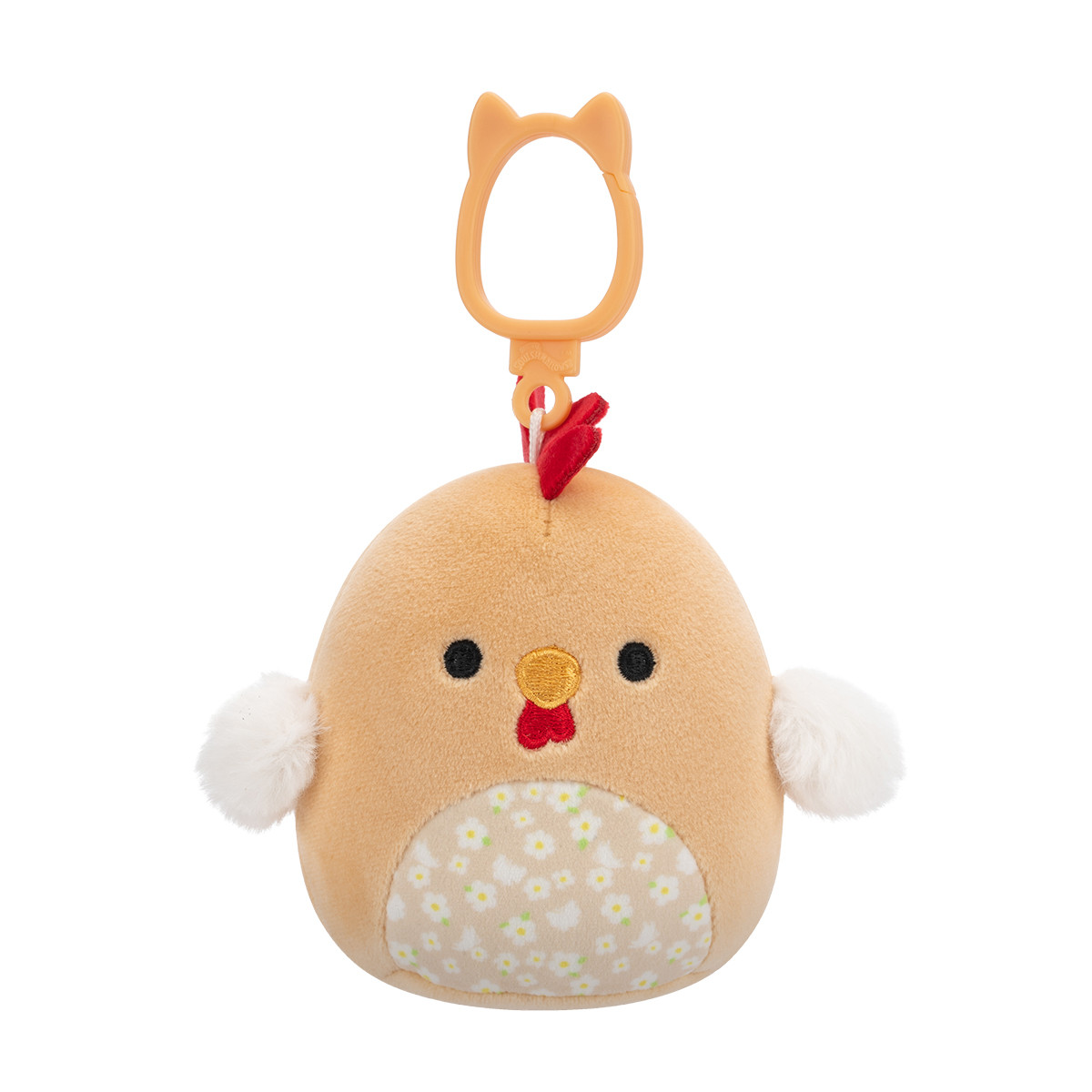 М'яка іграшка на кліпсі Squishmallows — Петух Руті 9 см SQCP00465, фото 1
