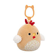 М'яка іграшка на кліпсі Squishmallows — Петух Руті 9 см SQCP00465, фото 7