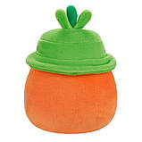М'яка іграшка Squishmallows — Морква Кароліна в капелюсі 13 см SQER01182, фото 4