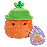 М'яка іграшка Squishmallows — Морква Кароліна в капелюсі 13 см SQER01182, фото 7