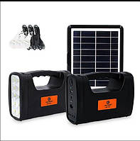 Аварійний ліхтар із функцією Power Bank EP-351 із сонячною батареєю та 3 лампочками