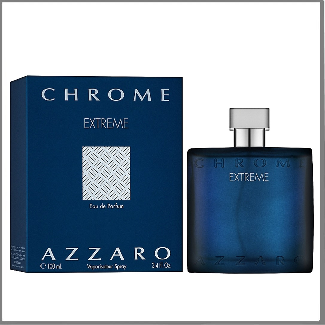 Azzaro Chrome Extreme парфумована вода 100 ml. (Аззаро Хром Екстрим), фото 1