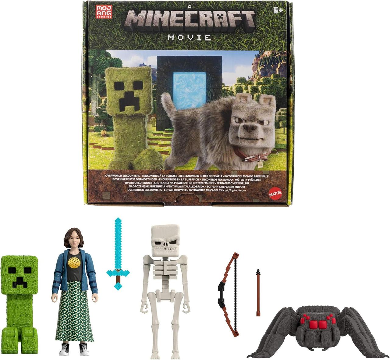 Набір фігурок Майнкрафт страшні зустрічі на поверхні Mattel Minecraft Story Set