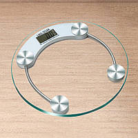 Ваги Електронні Підлога Круглі Скляні до 180 кг D&T Smart DT 2003A