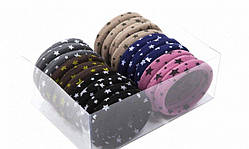 ГУМКА БЕЗШОВНА ТЕМНА ІЗ ЗІРКАМИ