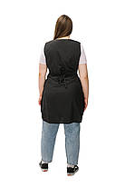 Фартух для прибиральниці/продавця «Трикутник» — міцний габардин, подвійний крій, фото 3