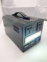 Портативна станція 500 w 150000 mah XM51-UR Електростанція павербанк для дому (2 USB//DC/AC УМБ LED ліхтарик)