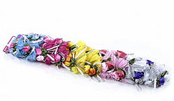 ГУМКА ДИТЯЧА З РОЗОЧКОЮ І СРІБНИМИ БУСИНАМИ