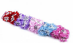 ГУМКА ДИТЯЧА З ГІПЮРОВОЮ КВІТКОЮ ТА АЛМАЗИКОМ