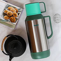 Термос питний Magio MG-1052G 1800 мл зелений pelican