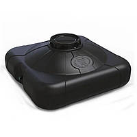 Бак для душу округлий - 100 л чорний Litolan