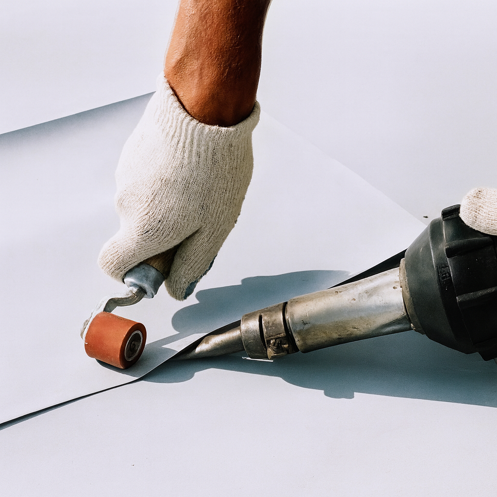 Монтаж ПВХ мембран, фото 1