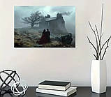 Інтер’єрна картина Закохані біля старого будинку, фото 4