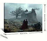 Інтер’єрна картина Закохані біля старого будинку, фото 5