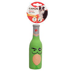 CAMON іграшка для собак пляшка латекс з пищалкою 5.5 х 5.5 х 17 см