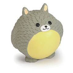 CAMON іграшка для собак шиншила латексна з пищалкою 9 см