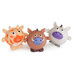 CAMON іграшка для собак тваринки вінілові (єдиноріг,кабанчик, корівка) з пищалкою 10 см 1 шт