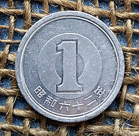1 ієна 1987 року. Японiя