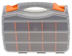 Органайзер кейс двосторонній 30 секцій зі знімними перегородками 320*260*75мм