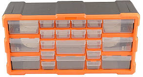 Органайзер вертикальний 22 лотки (8+14) 495*255*160мм