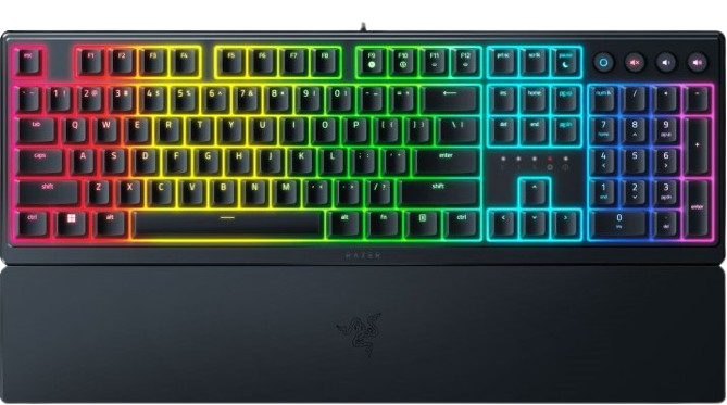 Клавіатура Razer Ornata V3 UKR Black (RZ03-04462100-R371)