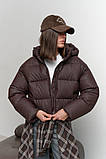 Пуховик із затяжками, фото 4