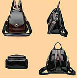 Жіночий міський рюкзак-сумка #210, фото 7