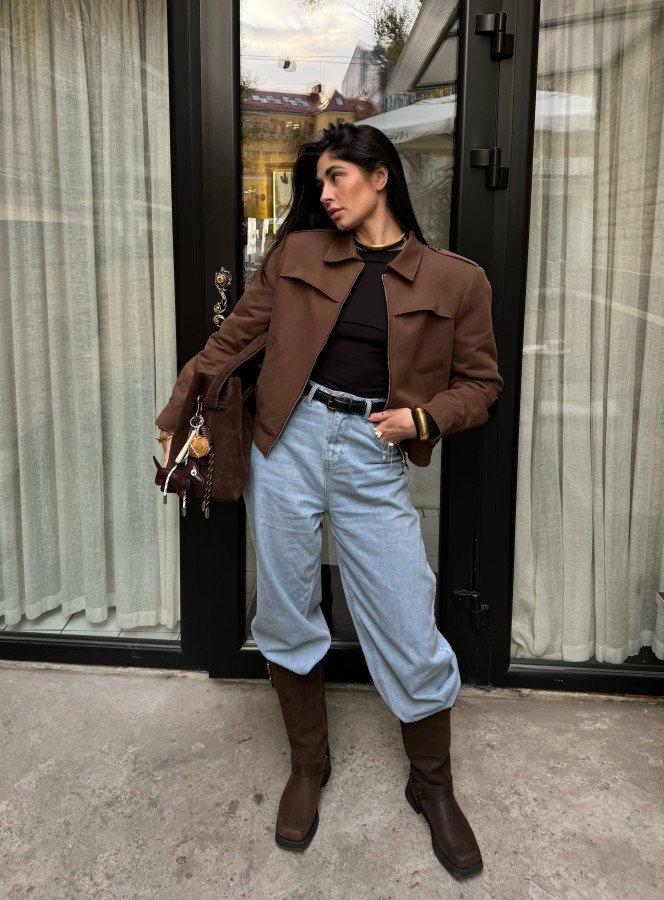 Бомбер з утепленням, фото 1