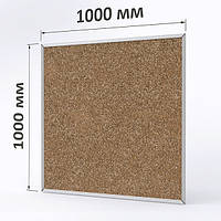Пробкова дошка 100х100 см "Стандарт"