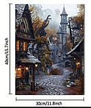 Картина Старовинне містечко на полотні, фото 2