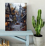 Картина Старовинне містечко на полотні, фото 3