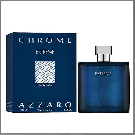 Azzaro Chrome Extreme парфумована вода 100 ml. (Аззаро Хром Екстрим), фото 1