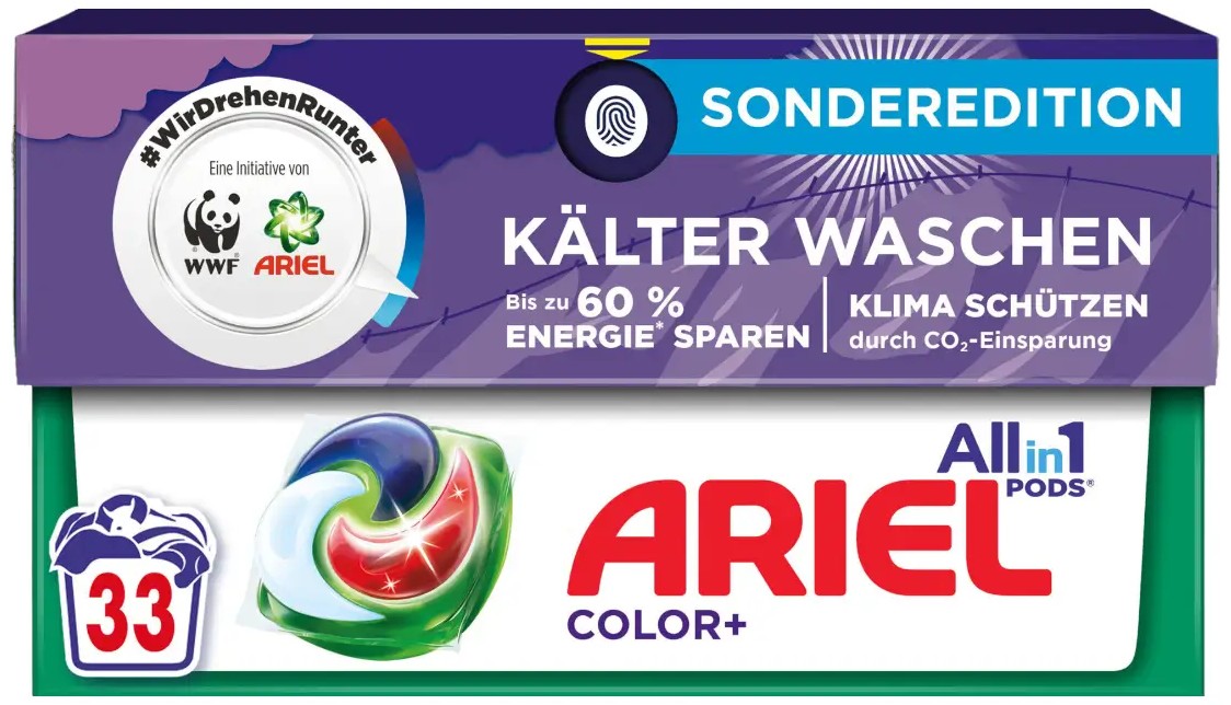 Засіб для прання Ariel All in1 Pods 33 капсулы Color +