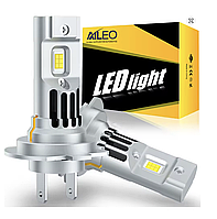 Светодиодные лампы H7 6500K 12000Lm с вентилятором автомобильные LED лампы мини-размера