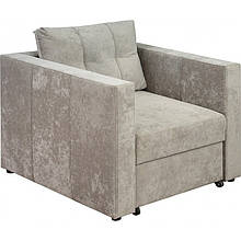 Крісло м'яке розкладне дерево/текстиль Лорд Модерн