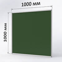 Шкільна дошка магнітна меловая 100х100 см " Стандарт поліпшений "