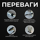 Тростина для ходьби, палиця для ходьби, тростина для ходьби складна Hechpro (TY-2944), фото 2