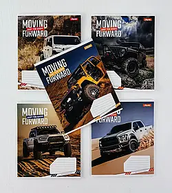 Зошит 36 аркушів У лінію Moving forward (767345) 1 вересня