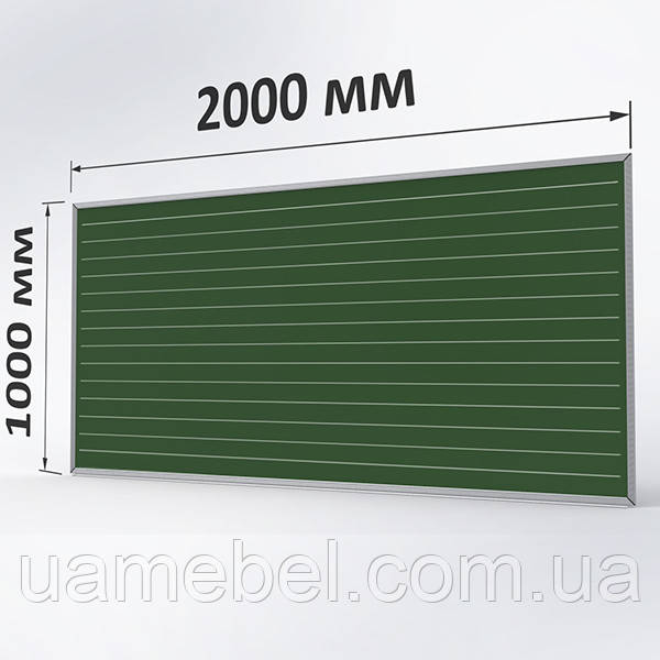 Крейдяна дошка 200х100 см "Стандарт" Лінія"