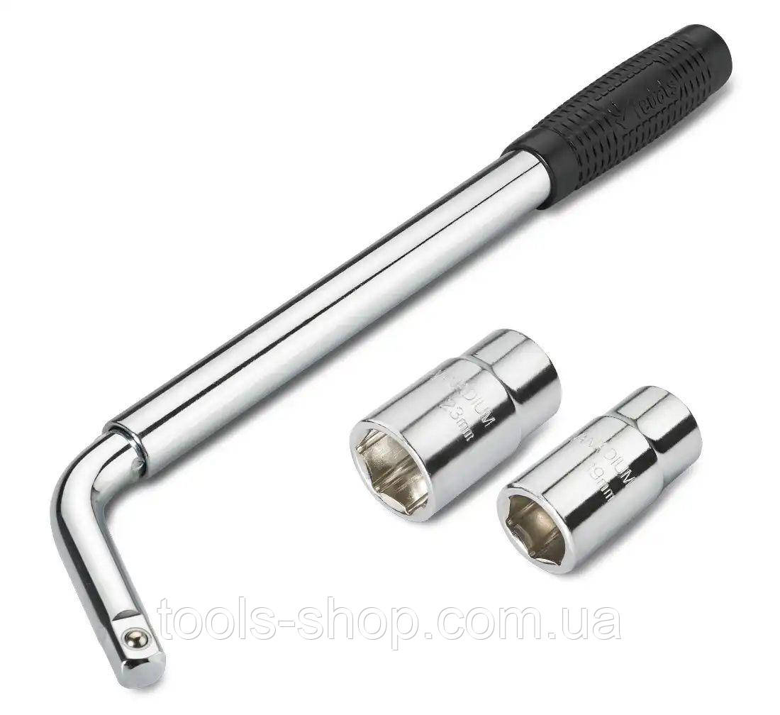 Телескопічний ключ для коліс 1/2", фото 1