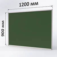 Шкільна дошка магнітна меловая 120х90 см " Стандарт поліпшений