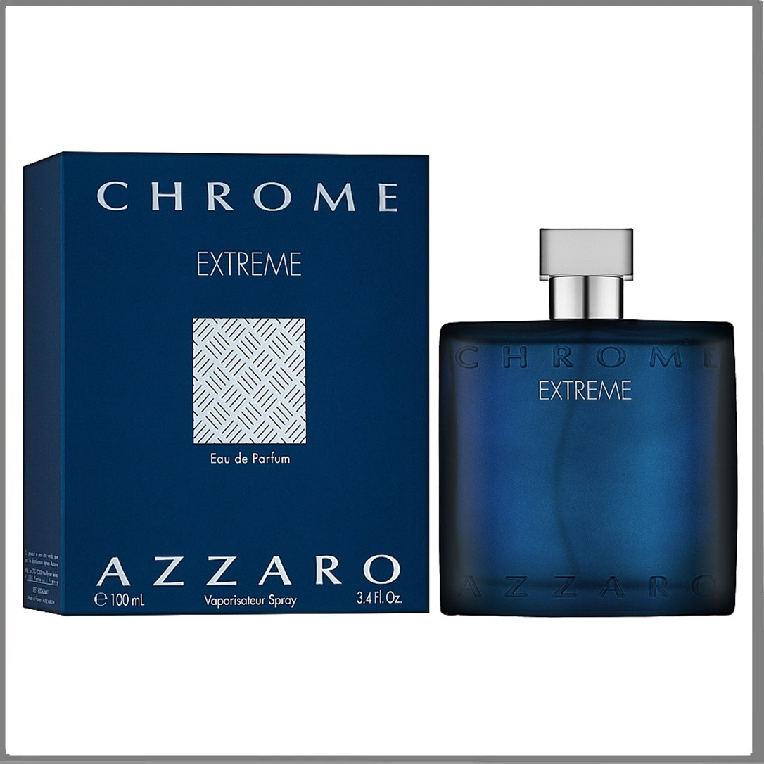 Azzaro Chrome Extreme парфумована вода 100 ml. (Аззаро Хром Екстрим), фото 1
