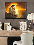 Картина "Ісус у молитві на заході сонця", фото 4