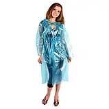 Дощовик плащ підлітковий під пояс, 60 мкм, фото 2