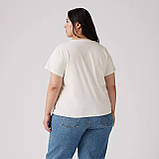 Жіноча футболка Levi's з принтом 1159842687 (Молочний S), фото 6