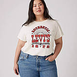 Жіноча футболка Levi's з принтом 1159842687 (Молочний S), фото 7